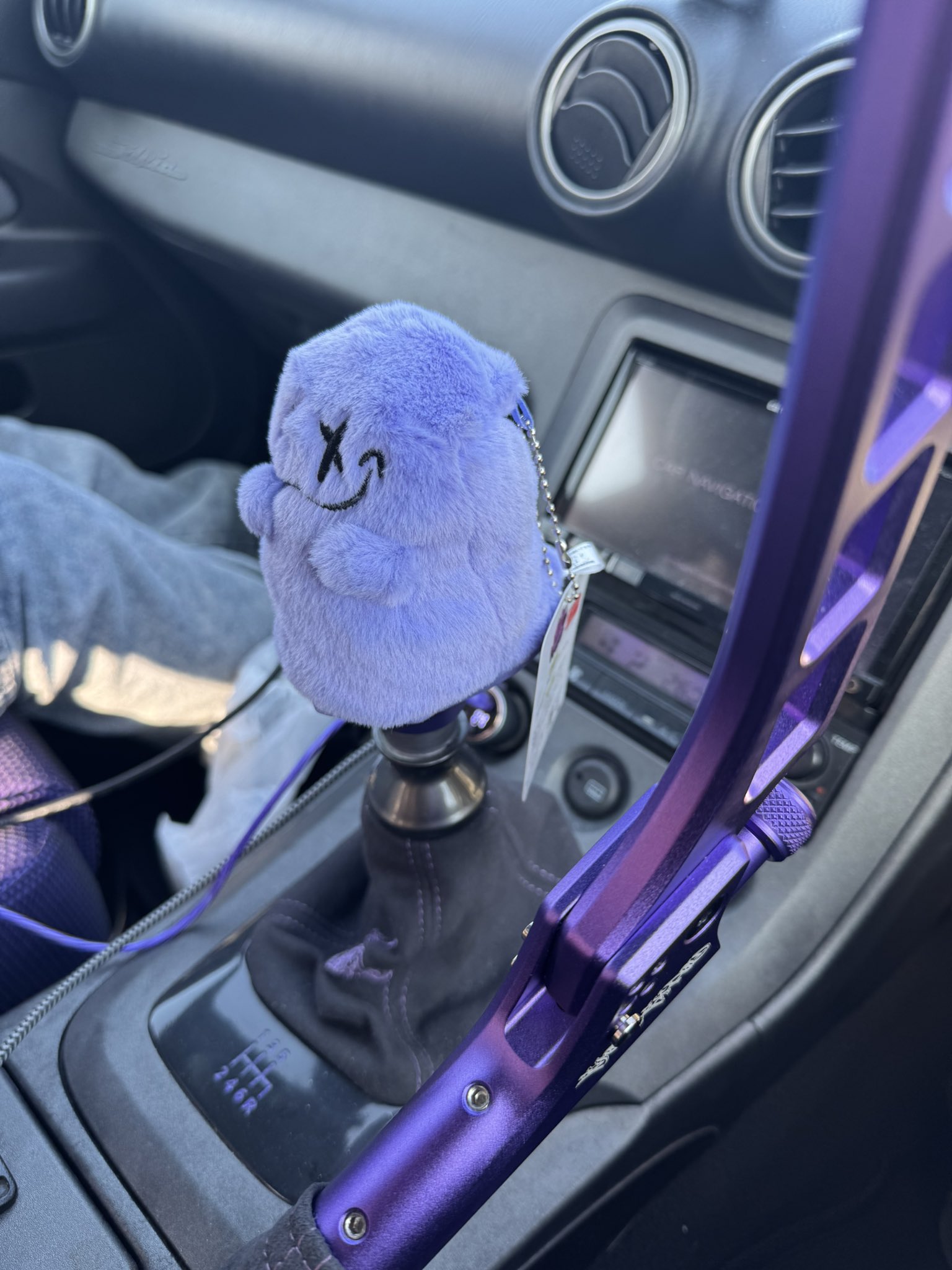 GhostExpod おばけシフトノブ　アタッチメント付きゴーストエキスポッド おばけｼﾌﾄﾉﾌﾞ(Purple) | GHOST EXPOD