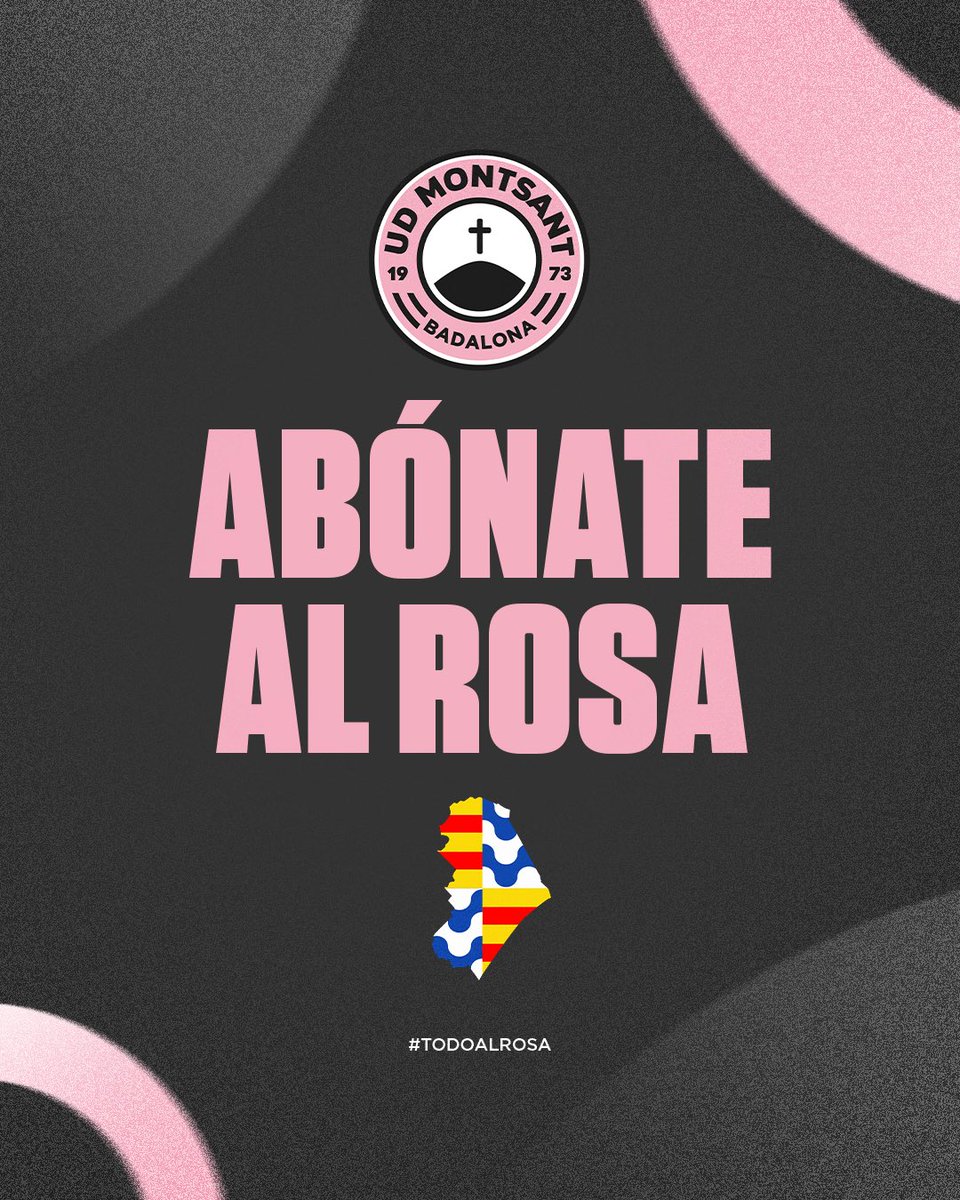 on_scouting's tweet photo. Colabora con la @udmontsant de #Badalona, haciéndote abonado por solo 30 euros al año.
Nuestro club sale adelante gracias a aportaciones de amigos y colaboradores, sin subvenciones del ayuntamiento, que suele intentar complicarnos la vida.
#TodoAlRosa #SomosBadalona https://t.co/CpN22l6MAP