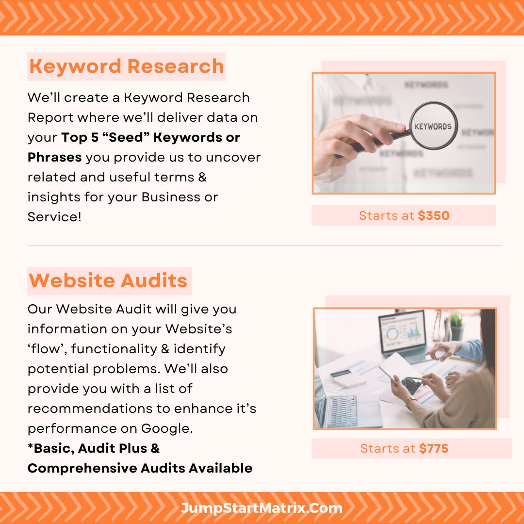 jumpstartmatrix's tweet photo. Jumpstart Matrix are your local Google-certified digital experts on the Coffs Coast. 

We specialise in 
Google Ads, SEO, Website Optimisation &amp; Digital Strategy. 

Boost your rankings, drive traffic &amp; turn clicks into customers!

#digitalmarketing #seo #coffsharbour #googleads https://t.co/3jhVOXniuS