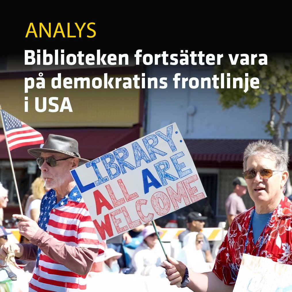 När Trumpadministrationen fryser anslag och gör biblioteken till ideologiska redskap växer motståndet. Biblioteken i USA har blivit en oväntad frontlinje i kulturkriget. blankspot.se/biblioteken-fo…
