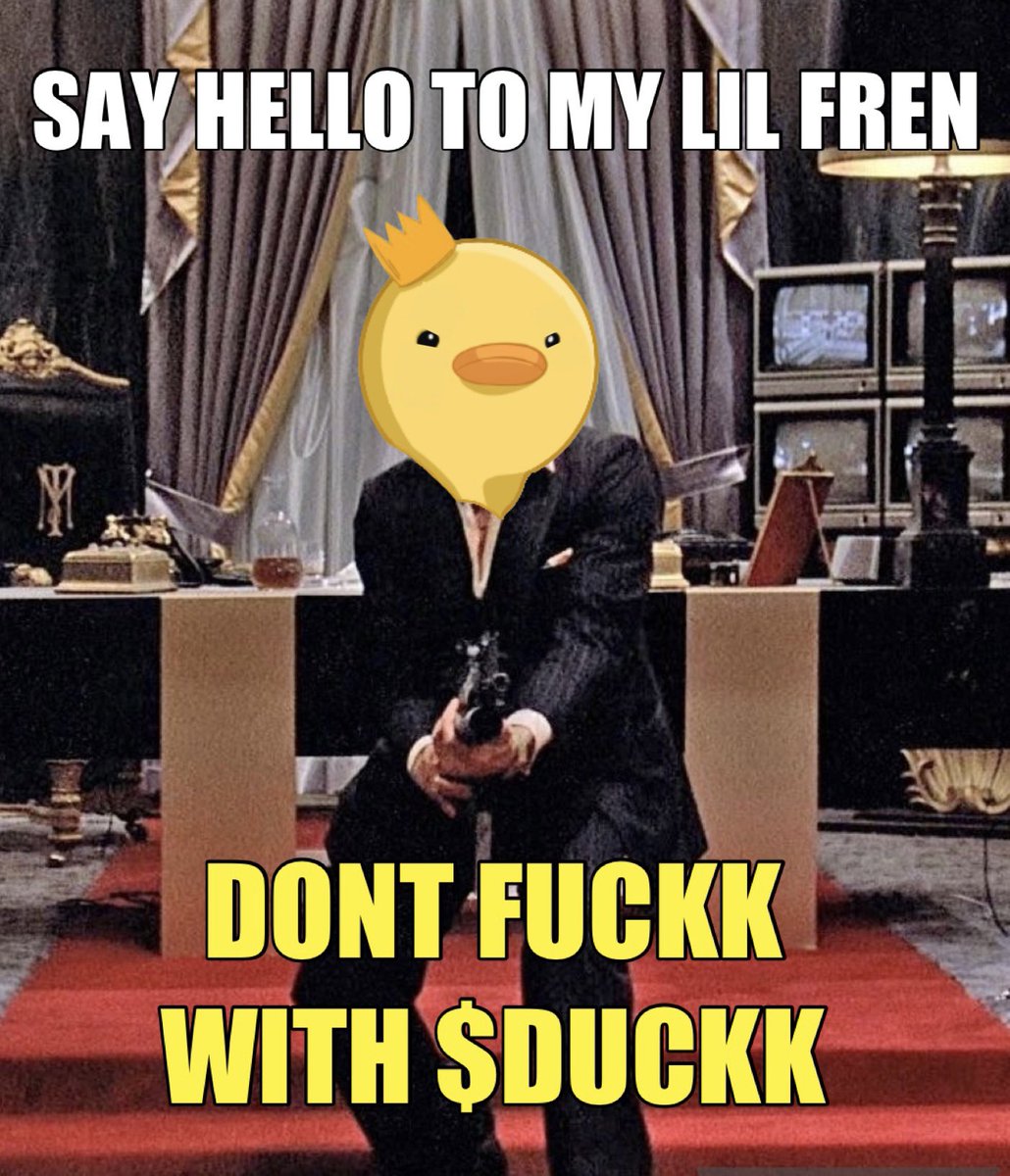 $DUCKK is an OG meme on Radix 💎 
LP burned on launch 🔥 
First meme on Radix to CTO 🤝 
Art always sick 🎨 
Vibes immaculate 💅 
Building 🔨
Fade at your peril 🐥🔪