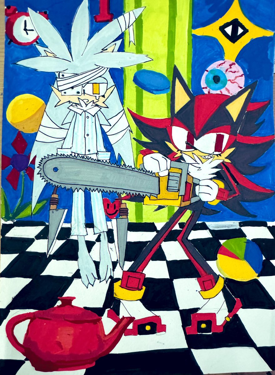#shadilver #ShadowTheHedgehog #SilverTheHedgehog