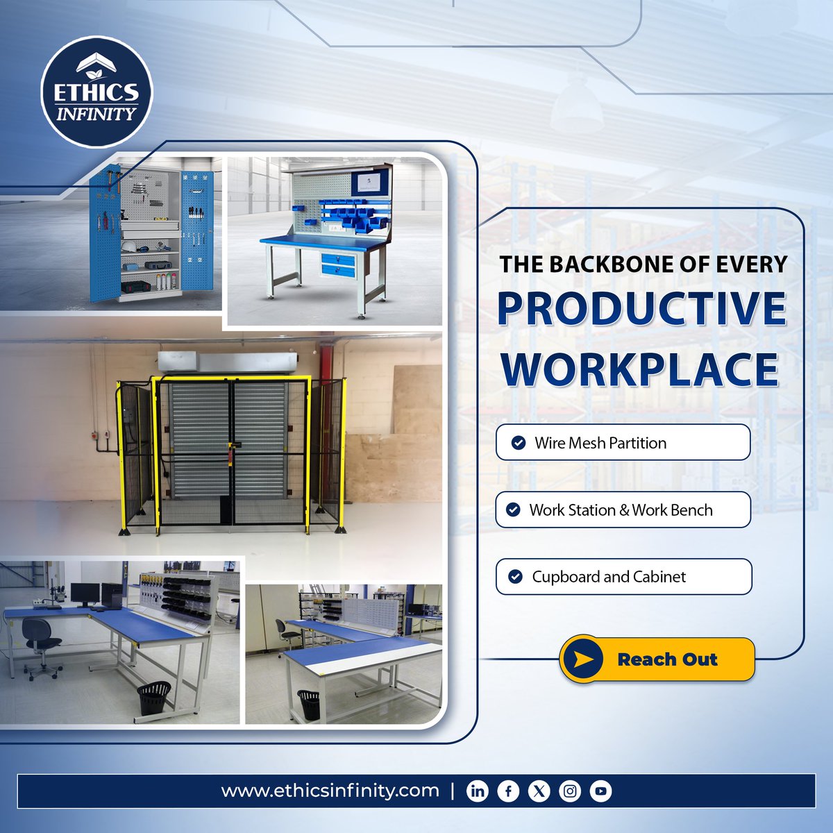 EInfnity's tweet image. Efficiency starts with the right setup.
Ethics Infinity helps design workshops that boost productivity, improve safety & optimize space for seamless operations.
👉 ethicsinfinity.com/work-space-opt…
#WorkspaceOptimization #EthicsInfinity