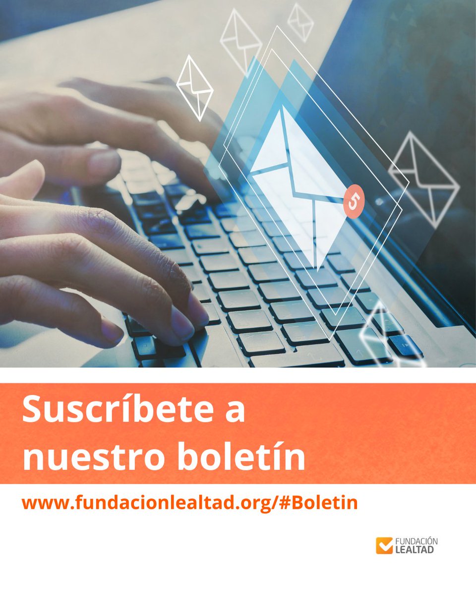 📰 ¿Quieres estar al día sobre transparencia y buenas prácticas? Suscríbete al #boletín de Fundación Lealtad con...
✔️Novedades sobre #ONGacreditadas
✔️Formación y recursos para entidades
✔️Alianzas entre #ONG y empresas
✔️Actualidad del #TercerSector
🔗 fundacionlealtad.org/#Boletin