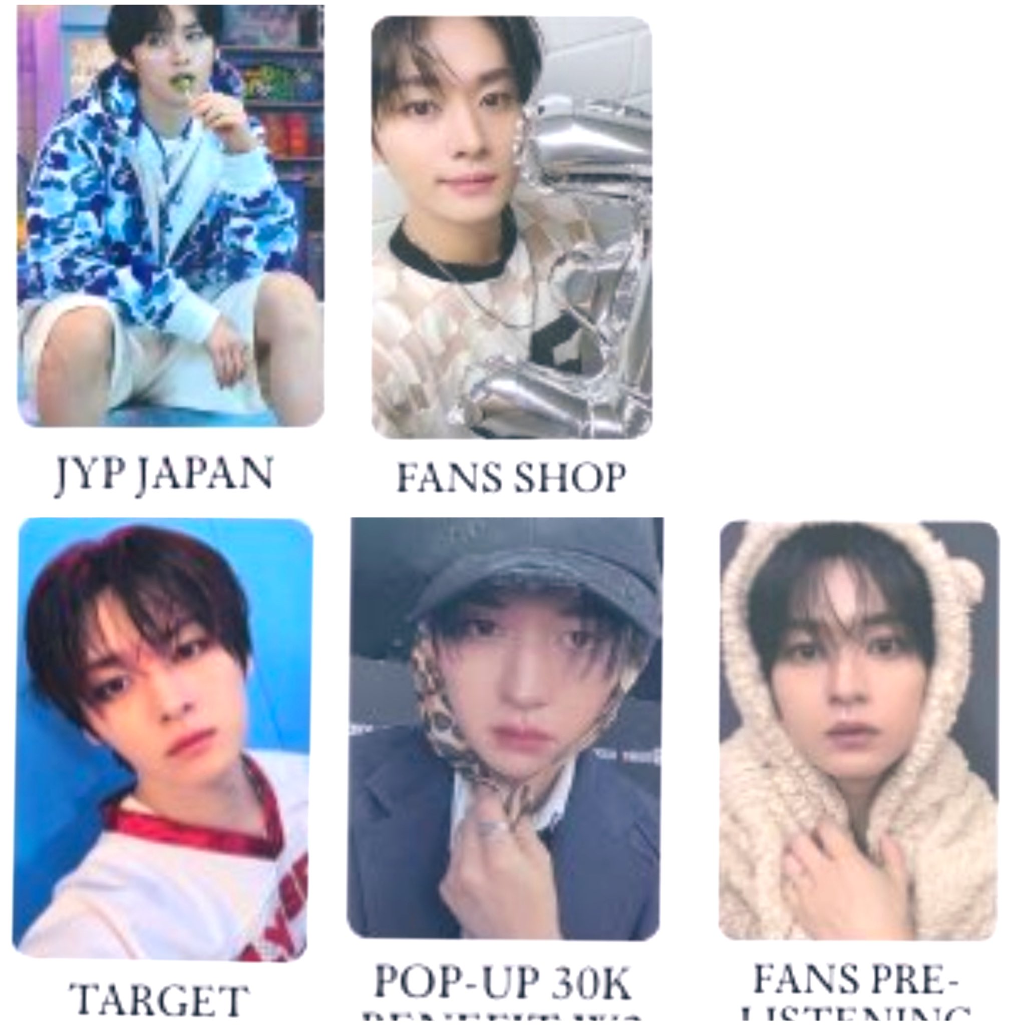 Stray Kids KARMA JYP JAPAN 特典カード ハン スキズ KARMA