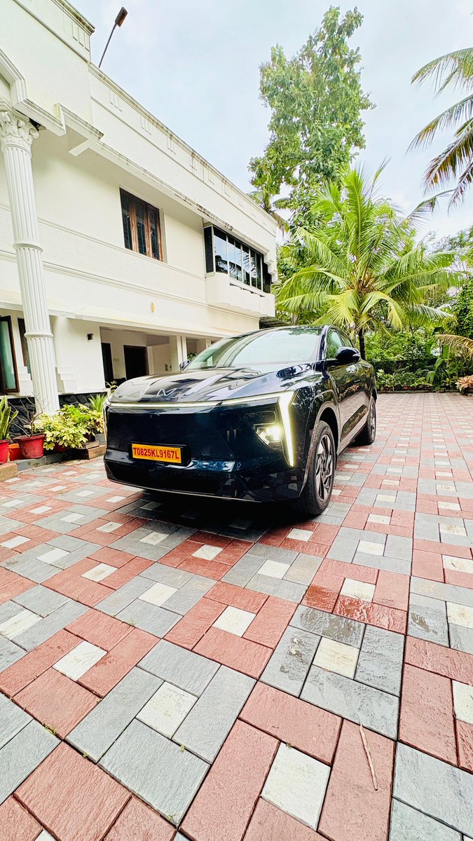 Alhamdulillah, took delivery of my <a href="/mahindraesuvs/">Mahindra Electric Origin SUVs</a> XEV9e! 🚙⚡ My #EVjourney began with dad’s e-scooter (2009–17), then <a href="/OlaElectric/">Ola Electric</a> (3.5 yrs ago) founded <a href="/olaownerskerala/">OLA OWNERS KERALA</a>), and now this electric SUV. Proud all my EVs are from #Indian manufacturers 🙌 #XEV9e #DreamStep <a href="/rkmishal/">mishalrk</a>