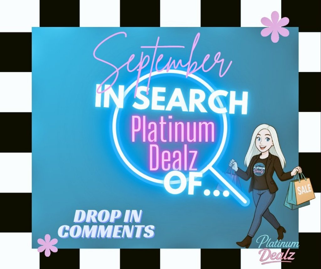 ANYTHING SPECIAL YOUR HOPING TO FIND? LET ME KNOW!DROP A COMMENT! THANKS! #platinumdealz #lovedealz #shopoholichere #joinus #whatareulookingfor
#pddealz
