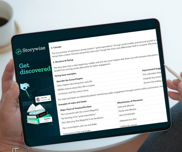 StorywiseNet's tweet image. Capturing the perfect synopsis is no small task. It needs to strip away bias, stay true to the story and highlight the key elements that matter most to editors and agents making tough decisions - all in two pages or less!
Our Synopsis Tool takes the guesswork out of the process.