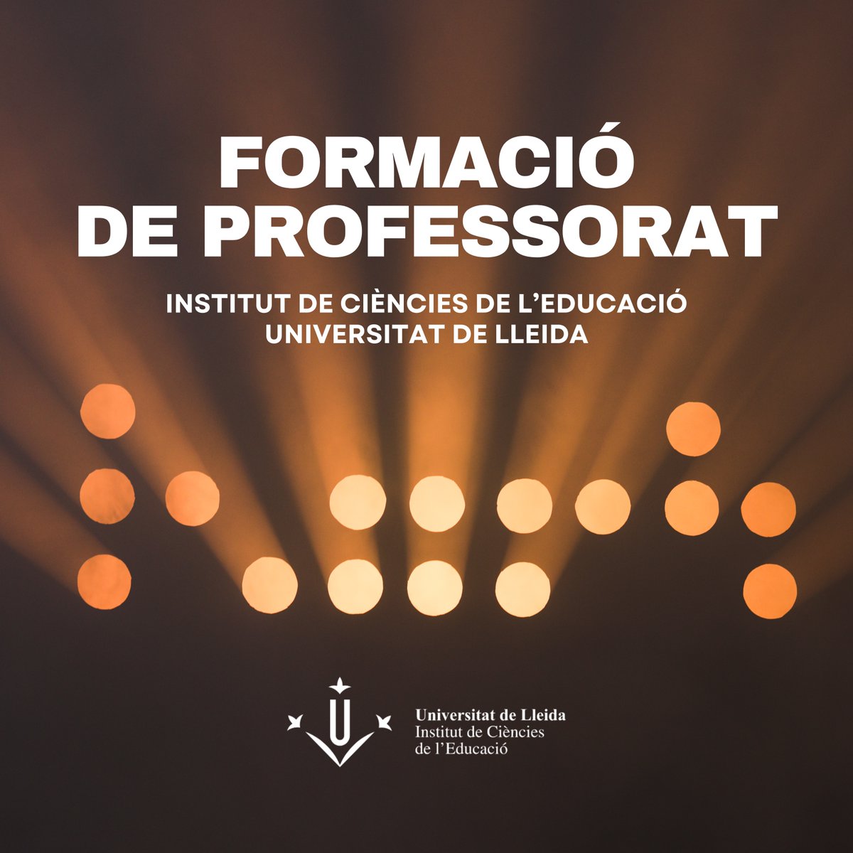 Cursos de formació de professorat de l’ICE de la <a href="/UdL_info/">Universitat de Lleida (UdL)</a> ✅

Compartim amb vosaltres l’oferta de cursos de formació del 1r torn que hem organitzat des de l’ICE de la UdL, amb la col·laboració d' <a href="/educaciocat/">Educació</a>, i que durem a terme d’octubre de 2025 a gener de 2026 👀