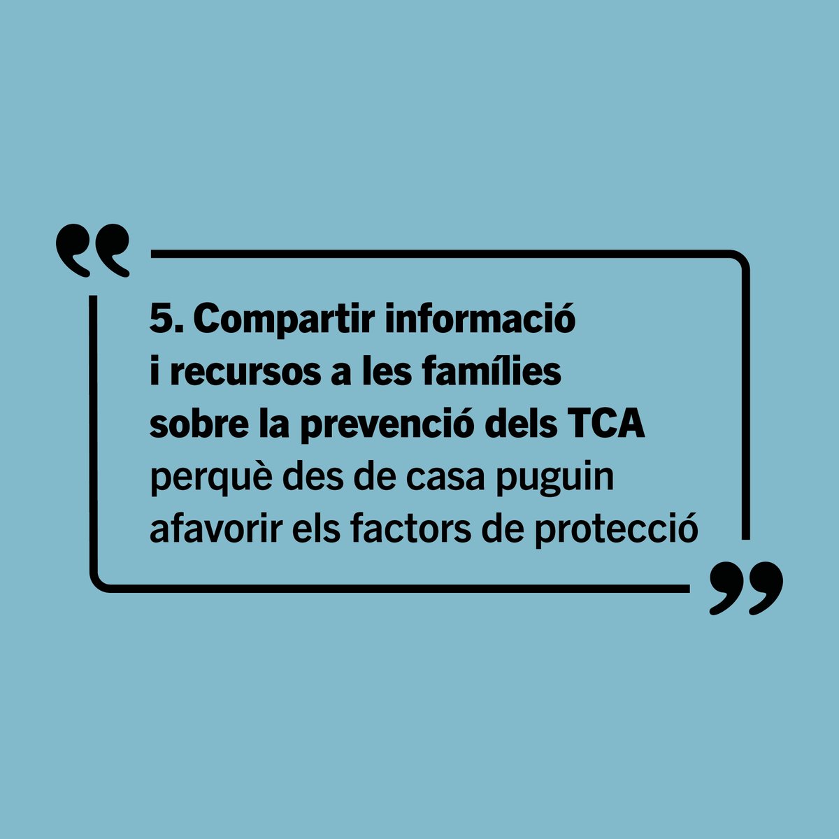 TORNEM A L'ESCOLA!
Programa de Prevenció dels #TCA als centres escolars:
“QUAN NO T’AGRADES, EMMALALTEIXES”
El nostre programa de #prevenció i promoció de la salut ofereix tallers per a #escoles, #famílies i equips professionals
Més informació: 
☎️616 377 582
📩afiguer@acab.org