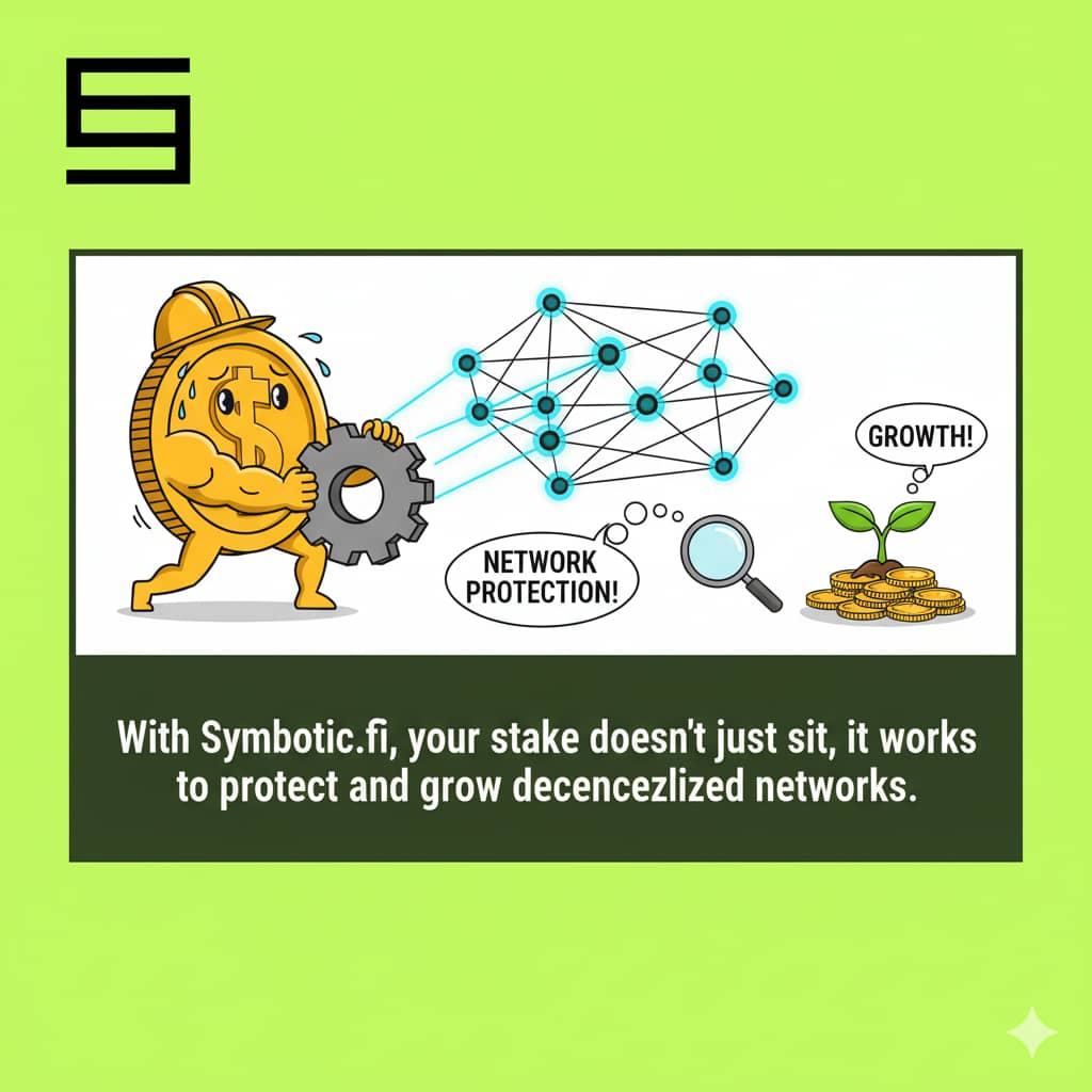 Abie__02's tweet photo. "With @symbioticfi, your stake doesn’t just sit, it works to protect and grow decentralized networks." https://t.co/9T0d4FuOve