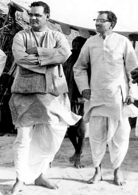 manoj98747's tweet photo. The party High Command in giving a ticket to such a man might have acted on a partisan basis or, with the best of intention; it might have committed an error of judgment. It is the duty of a responsible electorate to rectify such a mistake. pandit deendayal upadhyay jee https://t.co/ejhPucGGVO