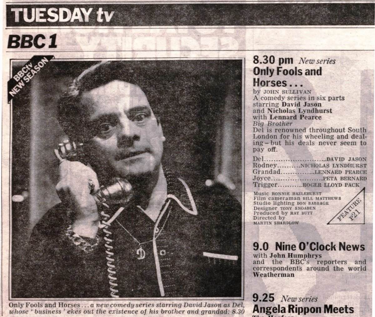 Happy birthday to the greatest sitcom ever🎂
On this day in 1981 aired the first episode of Only Fools and Horses called Big Brother.
#onlyfoolsandhorses 
#ofah 
#comedy 
#TheBest 
#mucke