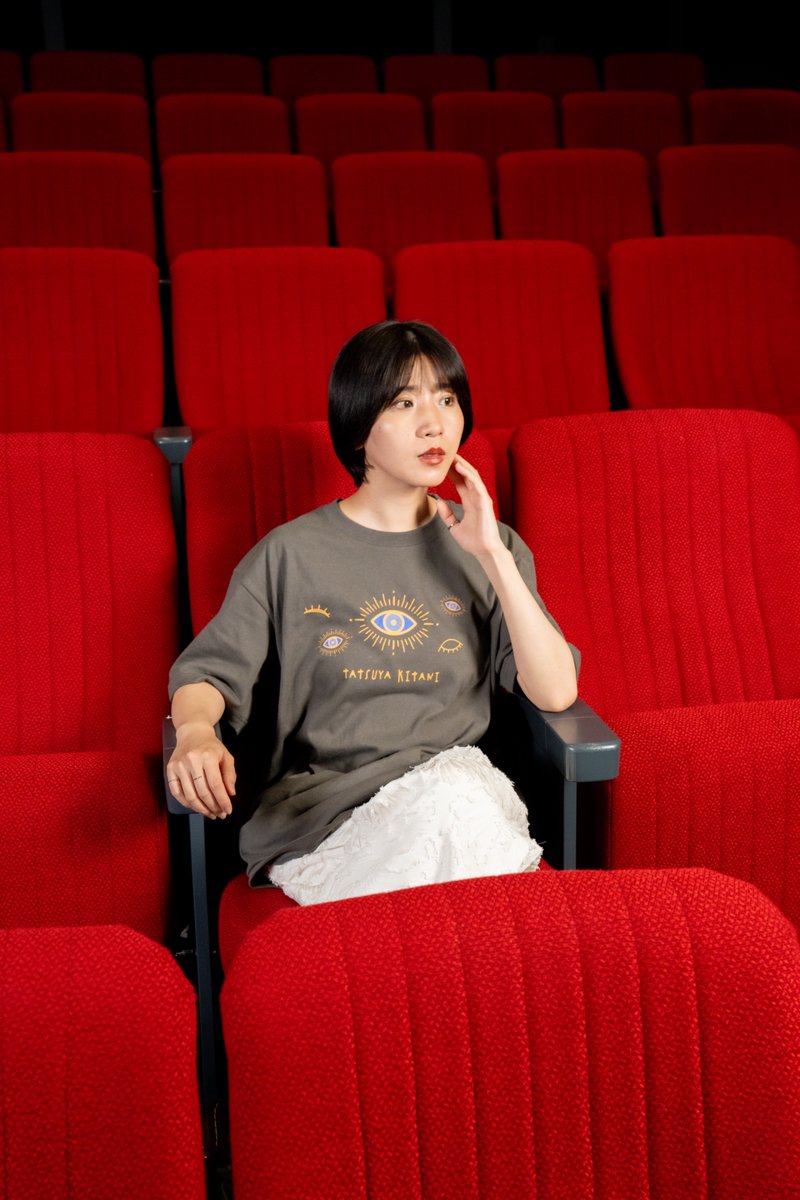 キタニタツヤ 値下げ 目オーロラデザイン Tシャツ L