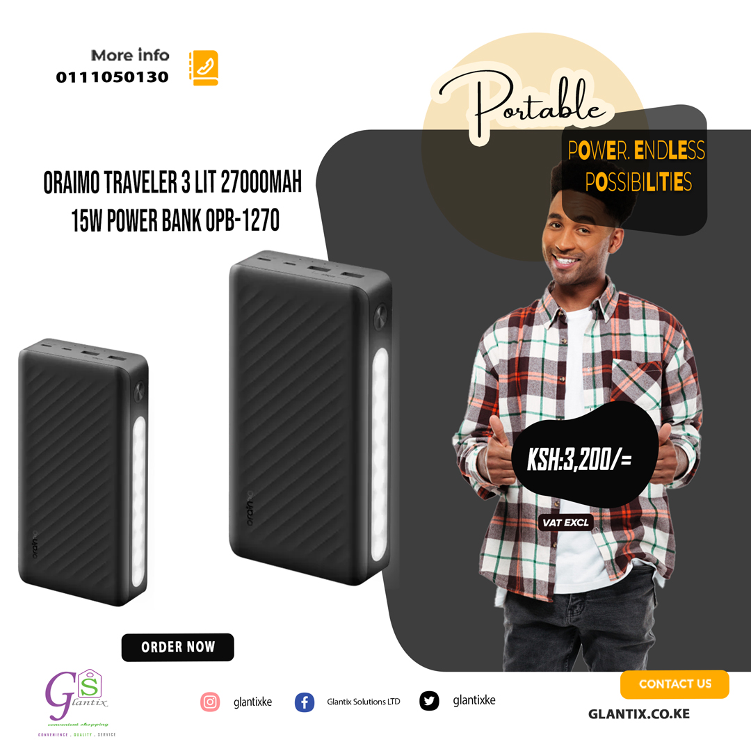 glantixke's tweet photo. Power that goes wherever you go ⚡🔋 Stay connected with high-capacity, fast-charging power banks . Perfect for travel, work, or gaming on the move 🚀📱
#PowerBank #FastCharging #Oraimo #Anker #UGREEN #Promate #StayCharged #TechOnTheGo
Shop now: https://t.co/KvEyrf8QHD https://t.co/IIfn09BIeP