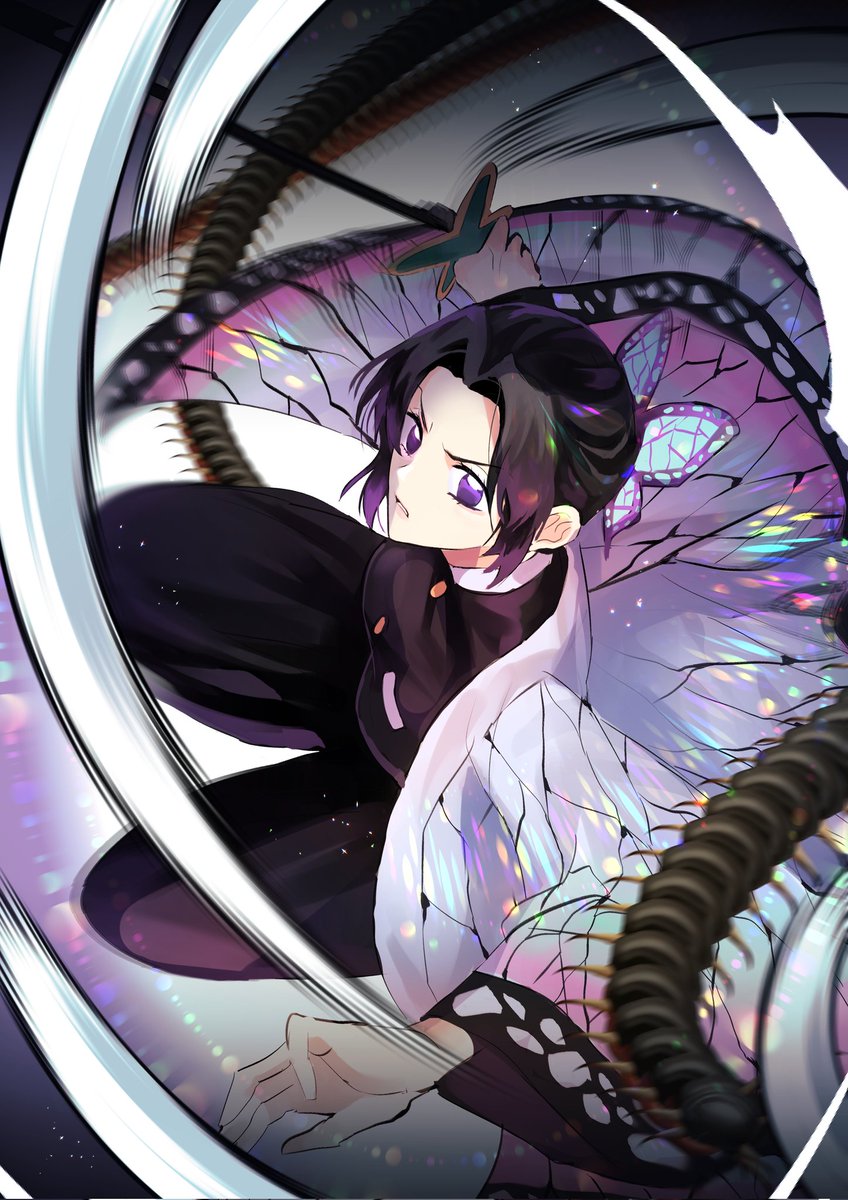 etc_O22222's tweet image. #鬼滅の刃 #しのぶ 코쵸우 시노부