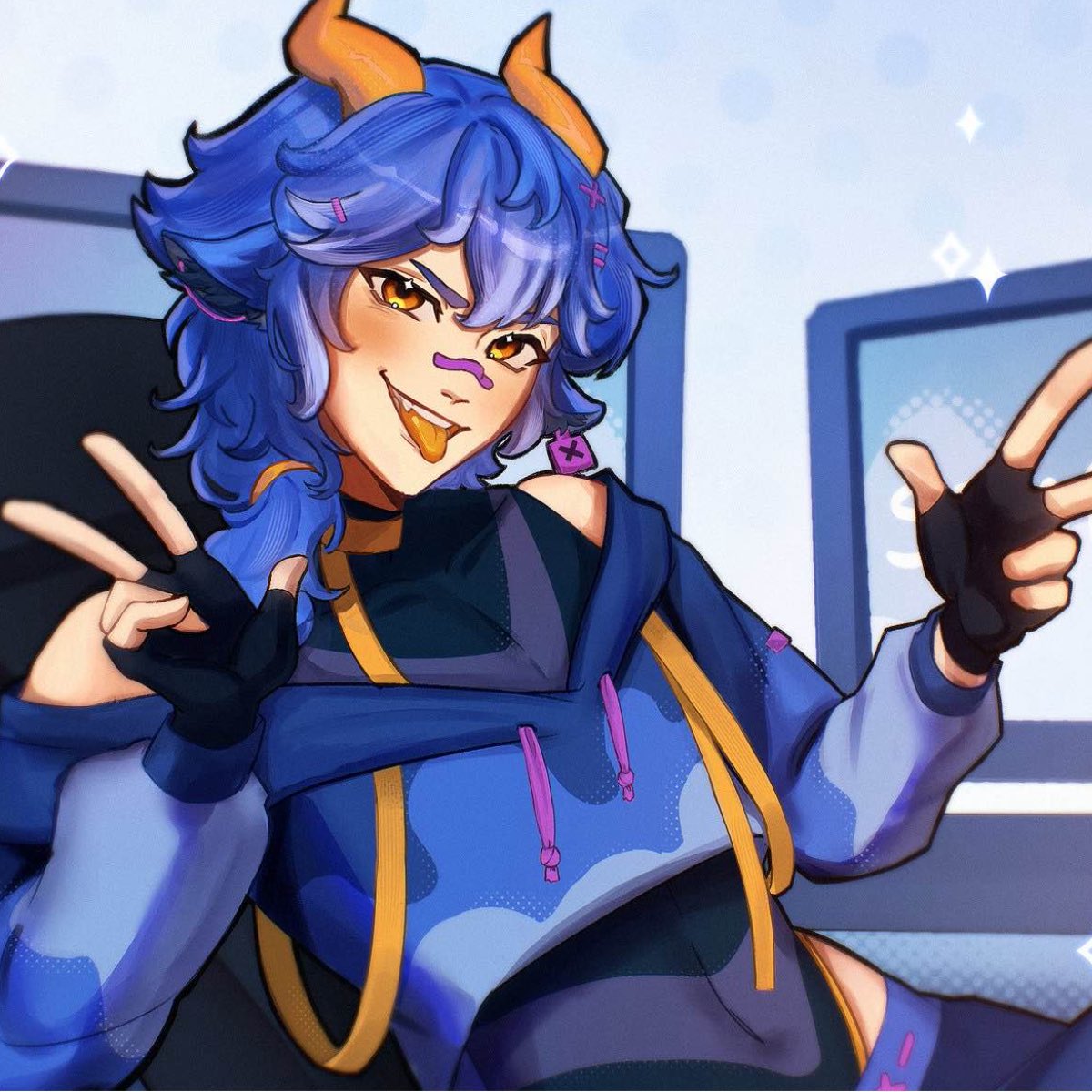 No bingo here! 💙⚡️

#Vtuber #ENVtuber