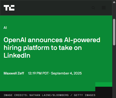 aeejazkhan's tweet photo. RIP LinkedIn, thanks OpenAI

"LinkedIn deserves to be disrupted" https://t.co/GD5XvLrx1R