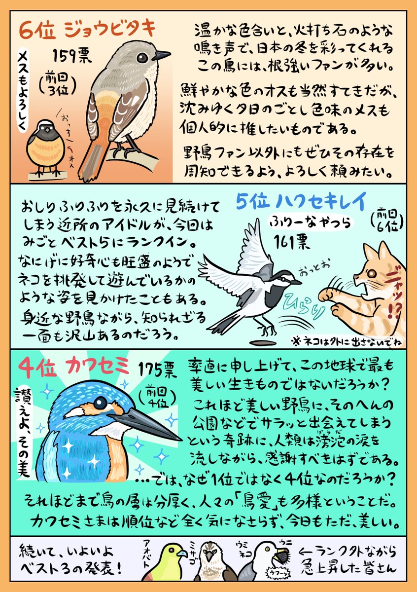 鳥好きのみなさーん!! ＼ 日本で出会える鳥類644種を推す #バード