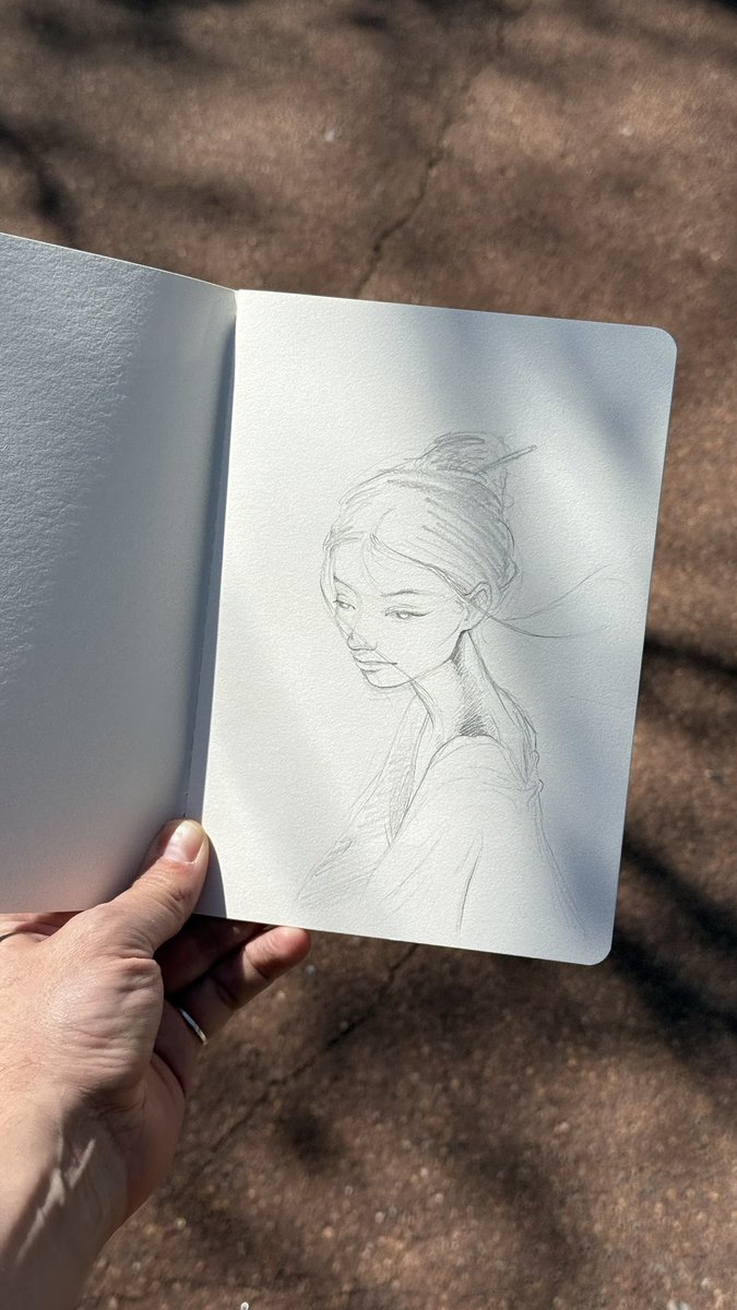 Which ways the wind blowing? 🌬️ #sketch #art #pencildrawing