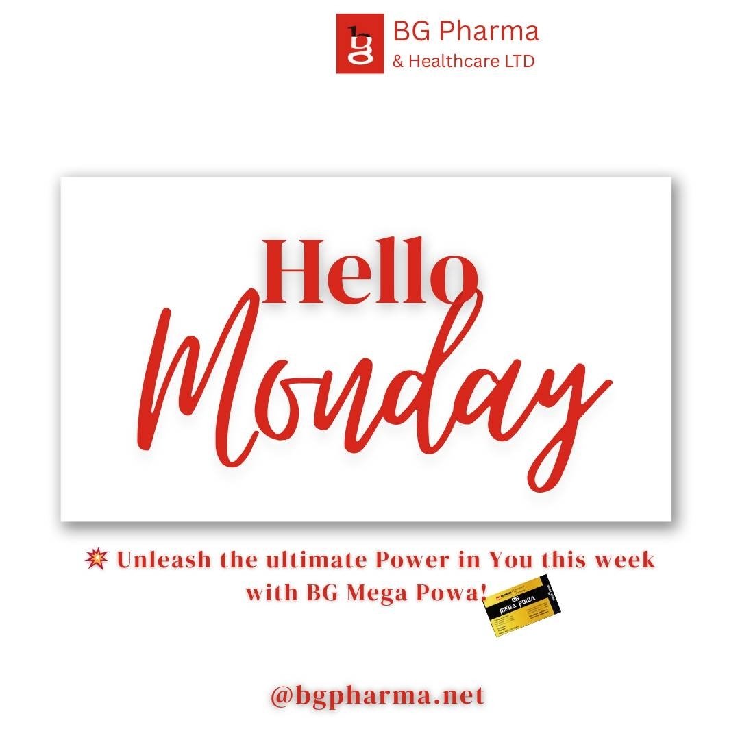 Unleash the ultimate power in you this week with BG Mega Powa 💪⚡. Stay energized, strong, and ready to conquer your goals! 🚀
#BGMegaPowa #BGPharmacy #StayStrong #EnergyBoost #DailyWellness #PowerYourWeek #HealthyLiving