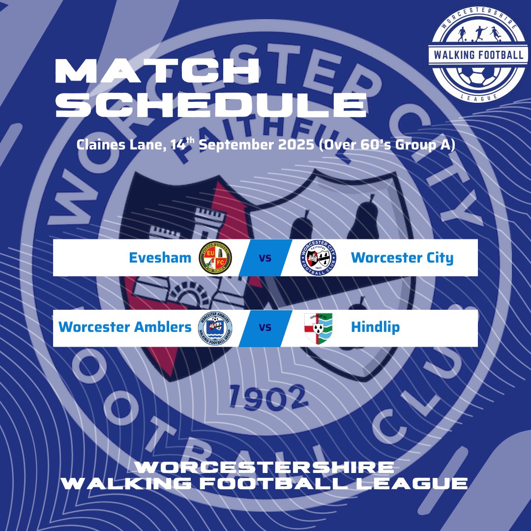 Worcester City FC Strollers Walking Football tweet media