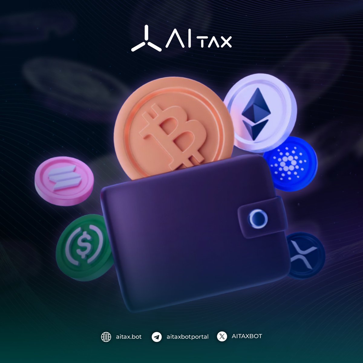 Crypto taxes aren’t just complicated — they’re stressful.
Messy wallets, endless spreadsheets, expensive CPAs, and constant fear of audits.
This is the #1 pain point for millions of traders.
And it’s exactly what $AITAX was built to solve.