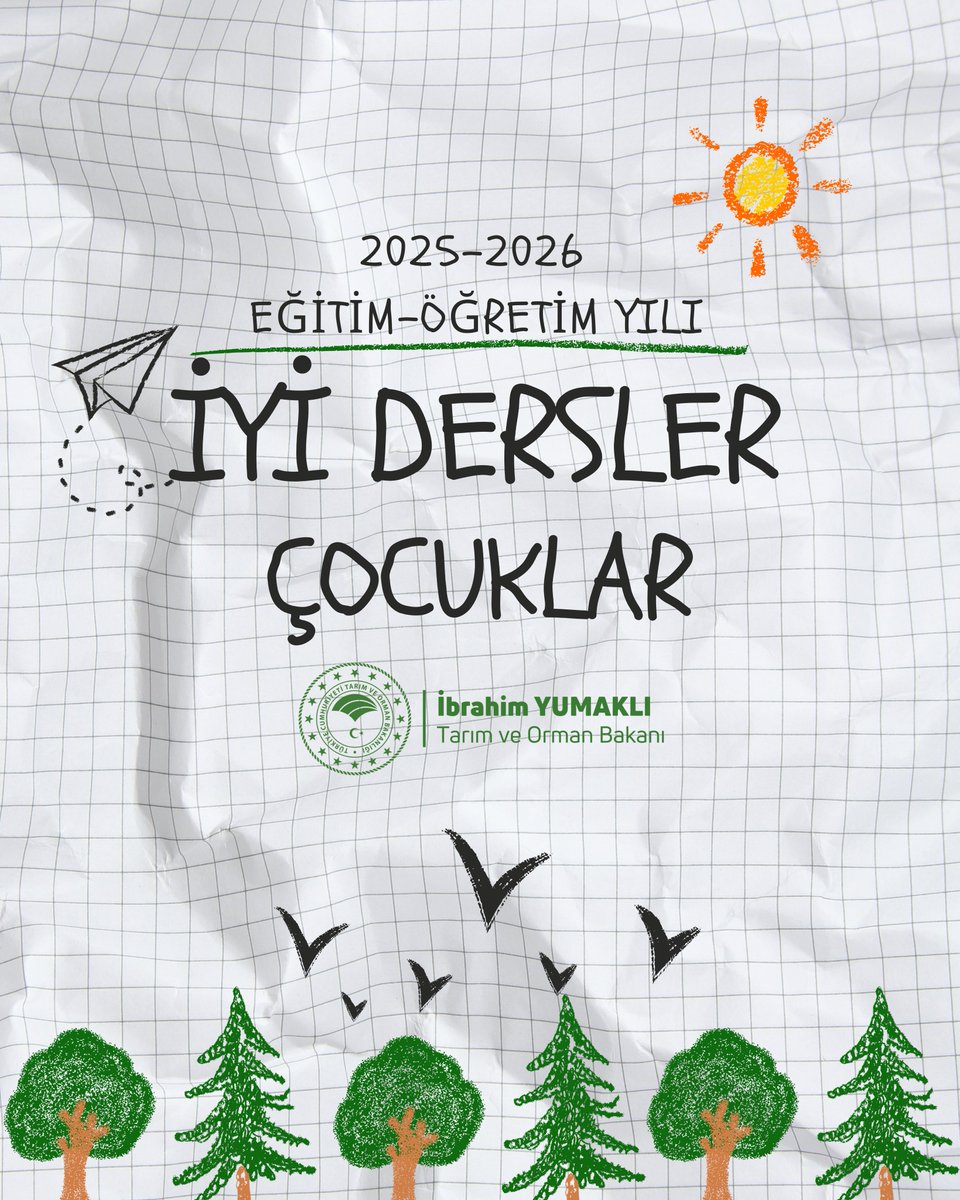 🌱 2025-2026 eğitim öğretim yılına “Yeşil Vatan” dersiyle başlıyoruz.

👩‍🏫 Çocuklarımızın toprağa, suya ve doğaya sahip çıkan bilinciyle yarınlarımız daha güvenli ve bereketli olacak.

📚 Öğrencilerimize zihin açıklığı, öğretmenlerimize kolaylıklar diliyorum.

#HerÇocukBirFidan
