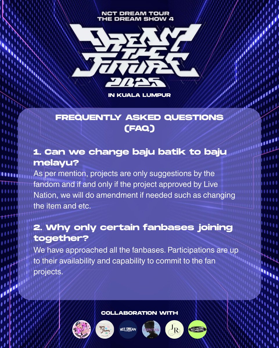 NCTDREAM_MY's tweet photo. Annyeong NCTzen! ⭐️

Below are the Frequently Asked Question (FAQ) for most of the questions that have been asked by you guys 😉

Thank you so much for your attention and dont forget to stream HAECHAN’S SOLO today! https://t.co/OlLSVzHlwc