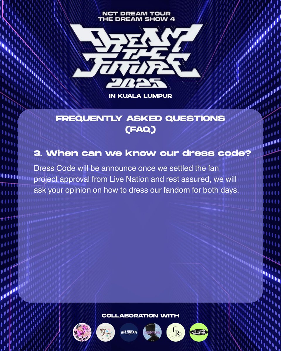 NCTDREAM_MY's tweet photo. Annyeong NCTzen! ⭐️

Below are the Frequently Asked Question (FAQ) for most of the questions that have been asked by you guys 😉

Thank you so much for your attention and dont forget to stream HAECHAN’S SOLO today! https://t.co/OlLSVzHlwc