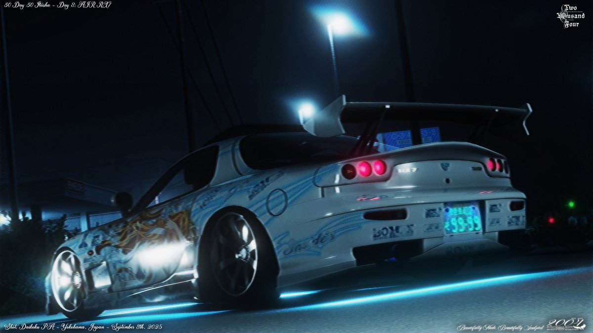 2004Collective's tweet photo. - 30 DAY 30 ITASHA
- DAY 8: AIR RX7 FD
- PRODUCED BY 2004
---------------------------------
#twothousandfour
#carx
#airanime https://t.co/LVWvMoHyaM