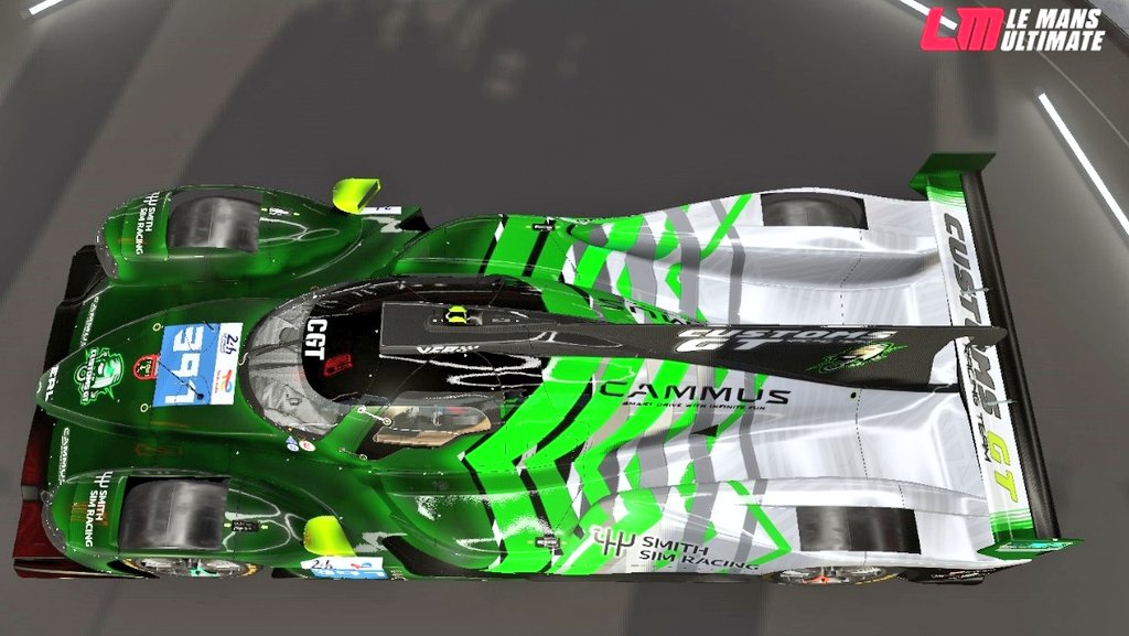 Primer diseño en <a href="/LeMansUltimate/">Le Mans Ultimate</a> . 
Encargo de <a href="/CustomsGT/">Customs GT</a>  para correr en <a href="/vcoesports/">VCO 🕹🏎</a> . 
Gracias 😉 por confiarme el trabajo chicos  y mucha suerte en el campeonato.