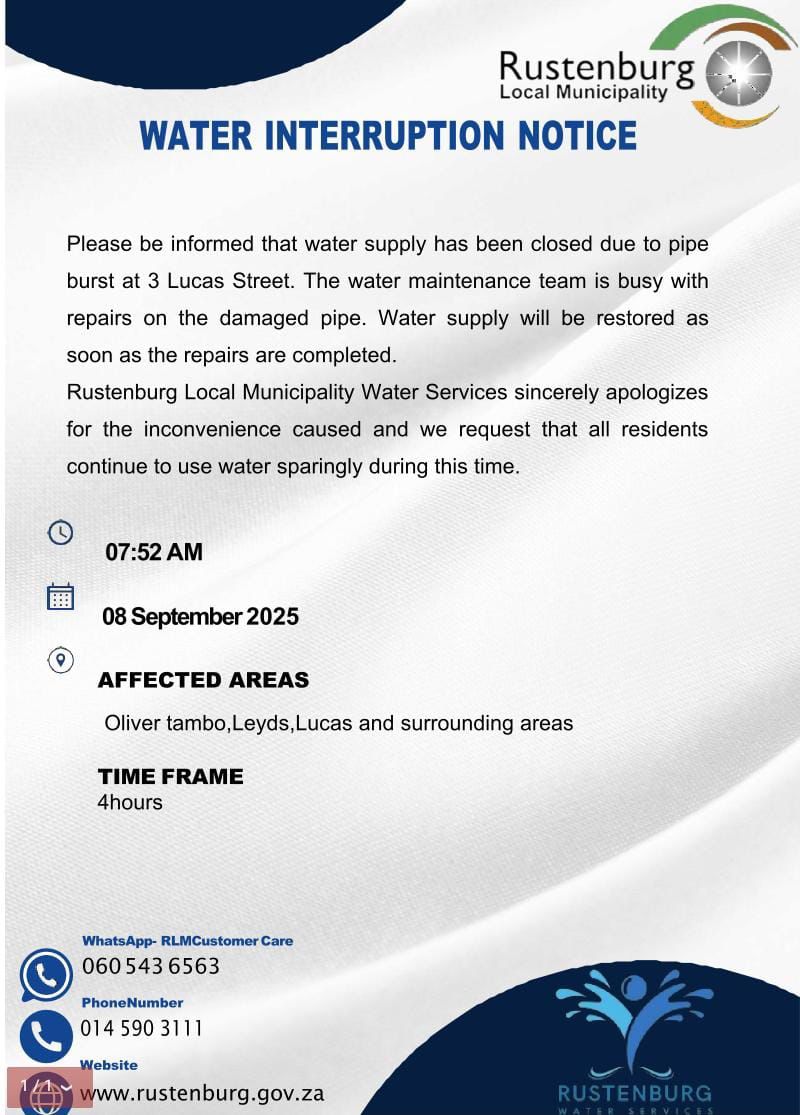 Rustenburg LM tweet media