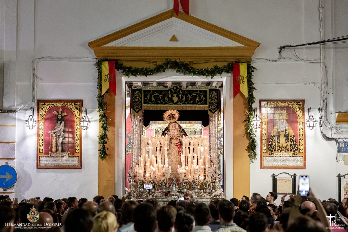 #AVISO | La Iglesia de la Santísima Trinidad permanecerá cerrada al culto desde hoy  hasta el viernes 12 por labores de mayordomía y limpieza del templo para el Solemne Triduo de Ntra. Sra. de los Dolores Coronada.