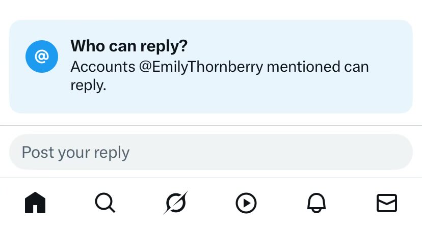 “Start listening” oh…. LOL