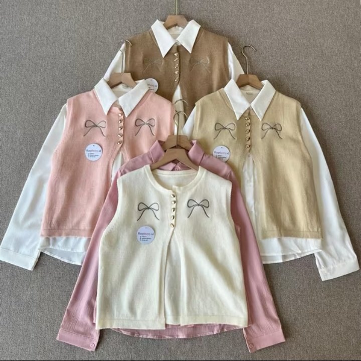 elianafarida's tweet image. Rekomendasi set kemeja vest cewek stylish #kemeja #vest #shopeeaffiliate #racunshopee #ShopeeID 

- A thread