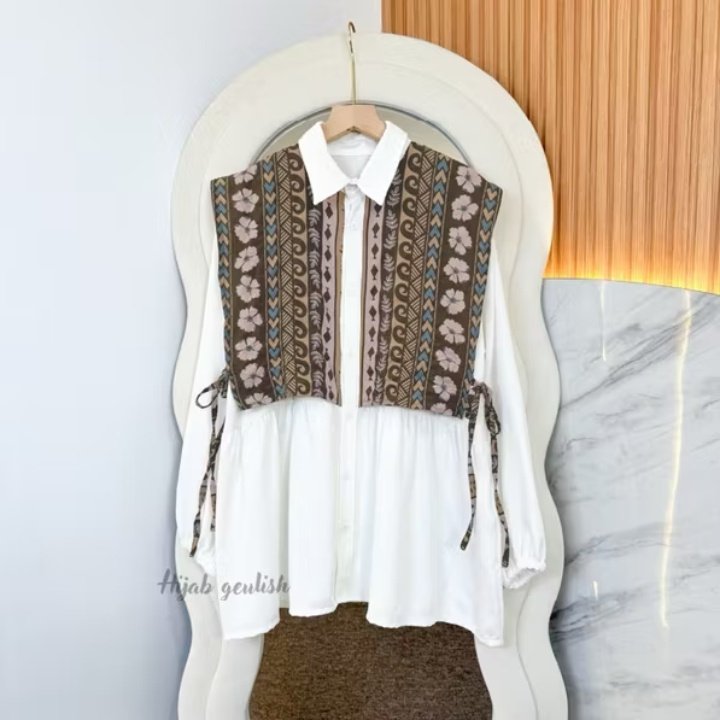 elianafarida's tweet image. Rekomendasi set kemeja vest cewek stylish #kemeja #vest #shopeeaffiliate #racunshopee #ShopeeID 

- A thread