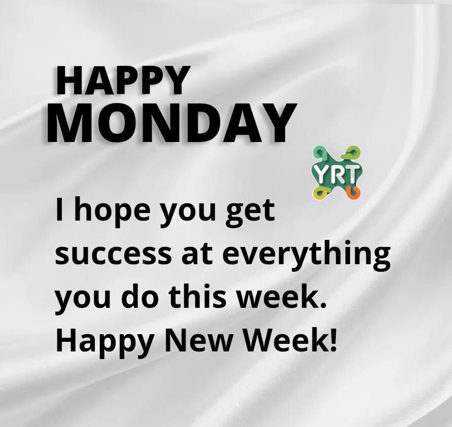 YRT2026's tweet photo. Happy Monday and Happy New Week! ☀️
As you step into these new beginnings, remember that YRT is your safe space to pursue your dreams and achieve greatness. We're rooting for your success in everything you do this week! ✨
#YRT ... a safe space to be you!!! https://t.co/5nU4wlFZTT