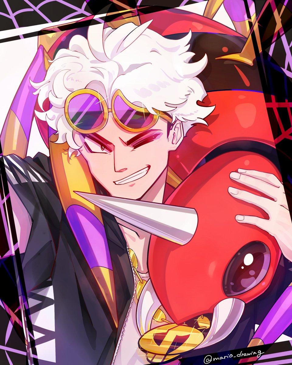 Selfie boys🕷💀🤳
I’m very late to post their fanart!! Thank you so much, #PokémonMastersEX !!!
めちゃめちゃにファンアート遅れました🕷
グズマ×アリアドス実装嬉しすぎるです公式様ありがとおおおお(⋈◍＞◡＜◍)。✧💖
#Ariados #グズマ #アリアドス #teamskull #ポケマスEX #ポケマス6周年