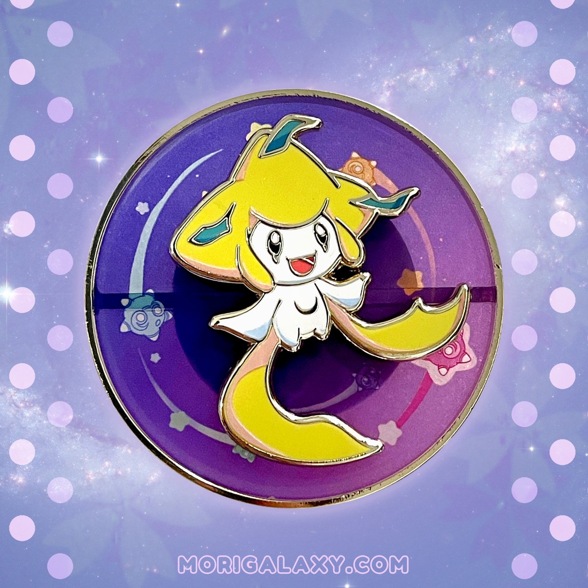 Mori_Galaxy's tweet image. One Minior, two Minior… 🌠
Will Jirachi hear you among the falling stars? ✨

Shop this pin:
morigalaxy.com/pins/mystical-…
#jirachi #pokemonpin #morigalaxy #ジラーチ