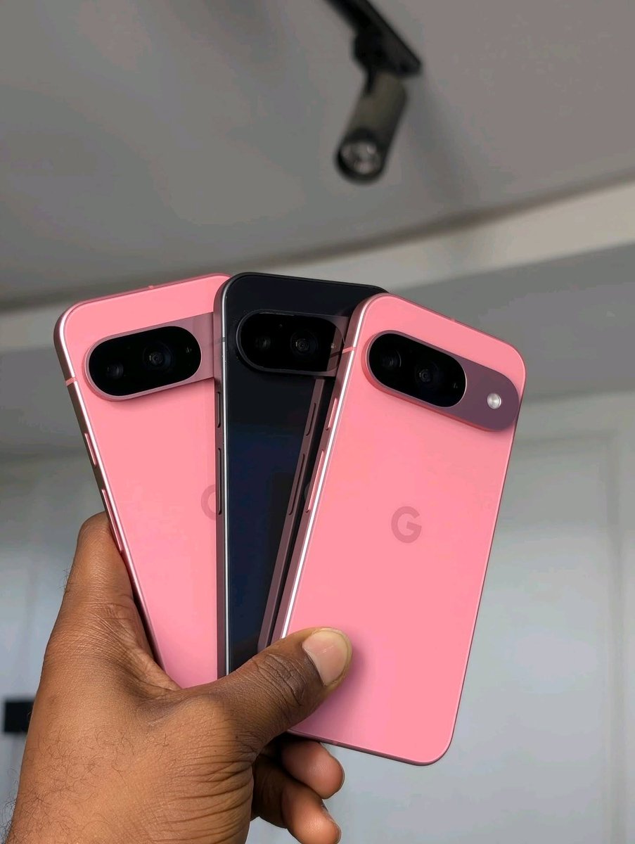 ObaForge's tweet image. 📱✨ Google Pixel 9.

🔹 8GB RAM + 128GB Storage
📦 UK Used
💰 ₦850,000 Each

🔥 Key Features:
– 6.1” OLED Display | 120Hz Smooth Refresh Rate 🌈
– 50MP Dual Rear Cameras 📸
– Android 14 with 7 Years of Updates 🛡️
– 5G Network Support 🌐
– In-Display Fingerprint &amp;amp; Face Unlock 🔐