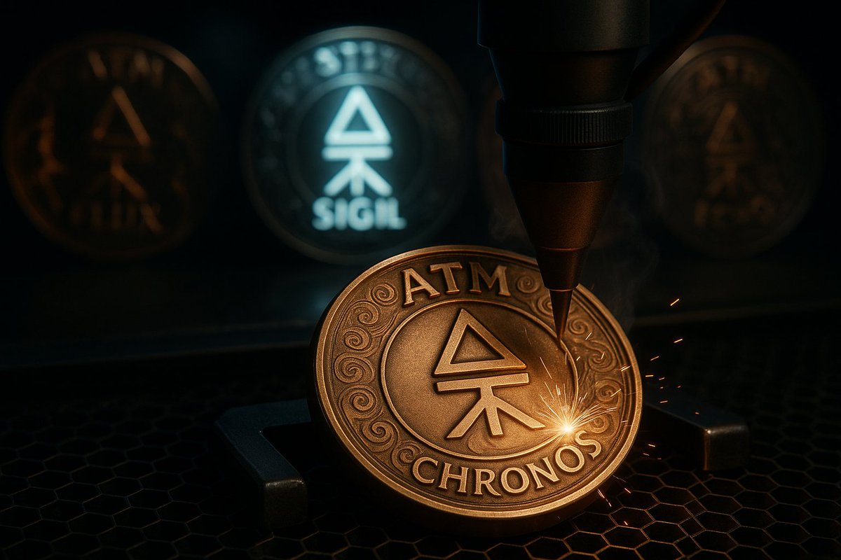 MK3D_'s tweet image. 🔥 @ATM_xrpl  #ELEMENTS Coin holders 🔥

Since every coin was forged in 3D, you can bring them into the real world too. 🪙✨

Fill out the quick form bellow and get the laser engraving files for the coins you own. Take them to a local engraver and flex your IRL version.

👇G-Form