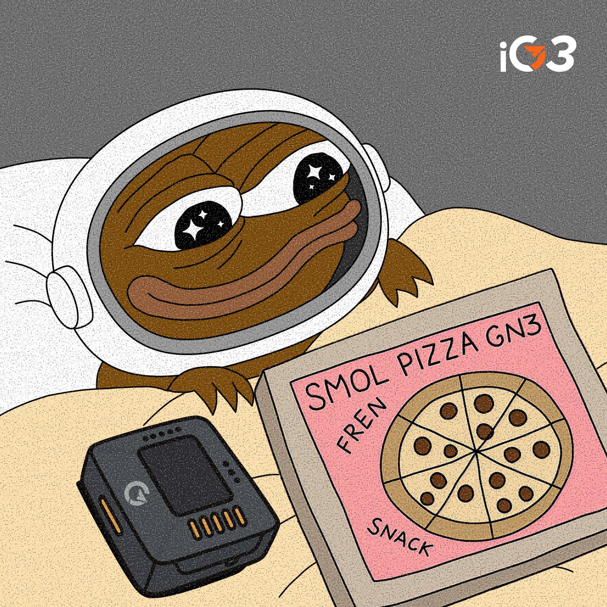 Ah yes, Pedge, pizza in bed, and his precious M1 Agent device

Order your M1 Agent (+ pizza) via 👉 store.ig3.ai