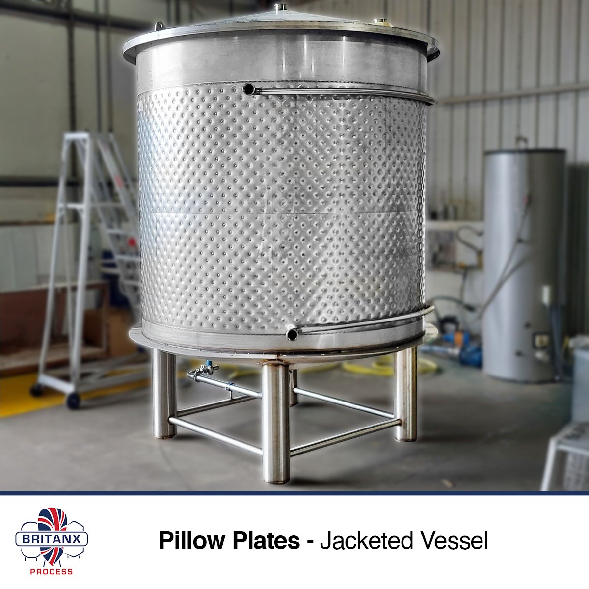 Britanx_'s tweet photo. Pillow plates = the secret to efficient heating &amp; cooling in food, pharma, chemicals + more.

BRITANX is the only UK company with in-house laser welding → delivering pillow plates with unmatched precision &amp; performance.

📞 01691 575726
🔗 https://t.co/h6HfoqMjhe
#MadeInBritain https://t.co/cLb4zYFQm2