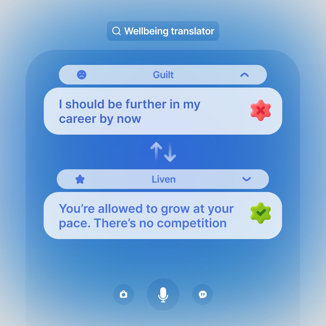 TheLivenApp's tweet photo. Guilt makes you stuck 😣

You set an expectation for yourself  ➡️ 
You don’t meet it the way you imagined ➡️ You start blaming yourself ➡️ 
You feel guilty

Switch self-punishment to self-love 🥰 to improve your wellbeing https://t.co/mMAbxHP75F