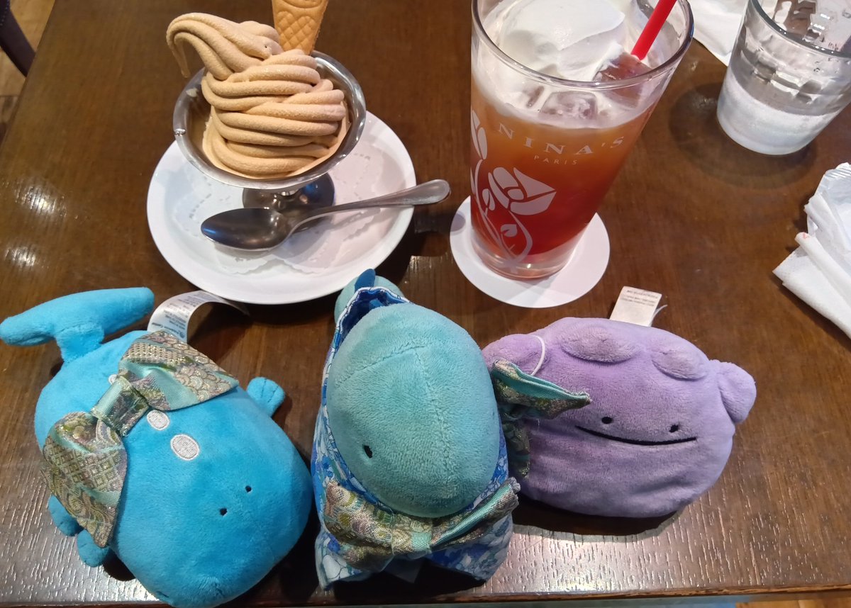 美味しいお茶屋さんでランチでした。とても美味しかった