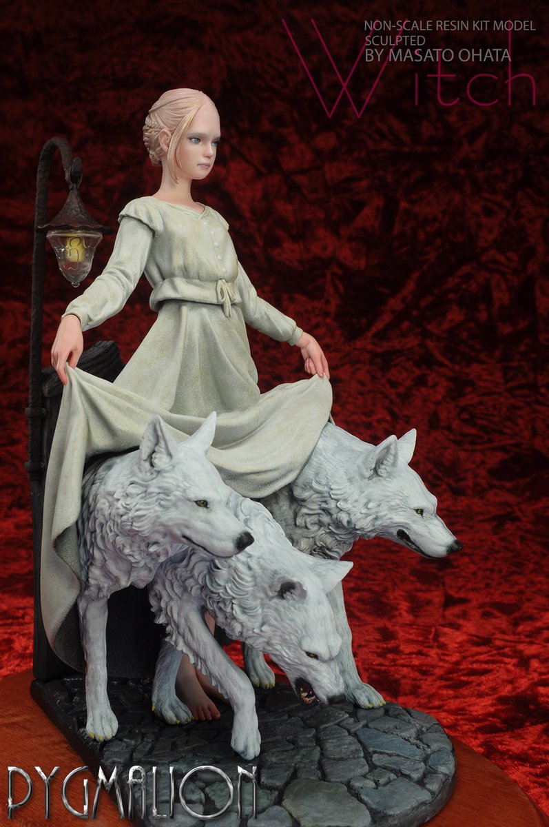 オリジナルカラー　不知火舞1/8 竜人原型26cm アトリエ福崎製作　傑作‼️ オリジナルカラー 不知火舞1/8 竜人原型26cm アトリエ福崎製作