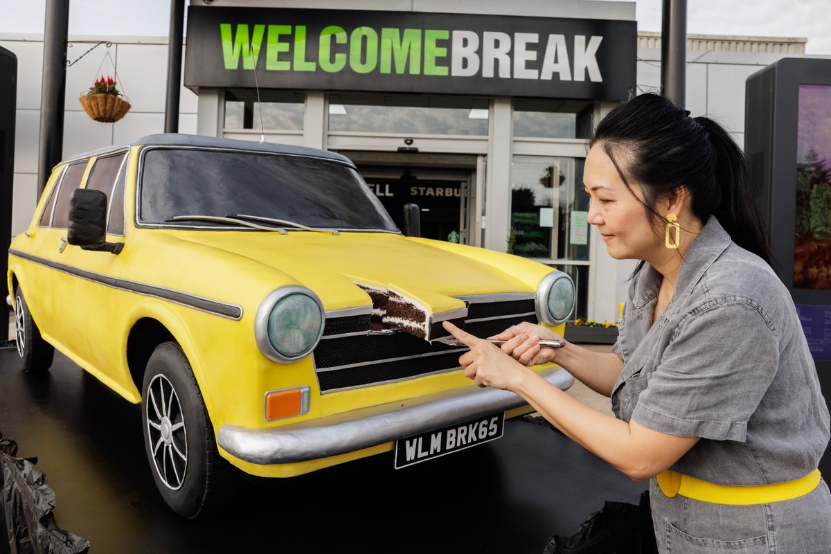 Welcome Break (@welcomebreak) on Twitter photo Still dreaming about our epic car cake 🤤
We had a great time celebrating our oldest site, Newport Pagnell's, 65th birthday in August. Our car sized cake modelled on the popular Austin Morris 1100 weighed in at 90kg and took the fantastic <a href="/michellesugart/">Michelle Sugar Art</a> 150 hours to make! Still dreaming about our epic car cake 🤤
We had a great time celebrating our oldest site, Newport Pagnell's, 65th birthday in August. Our car sized cake modelled on the popular Austin Morris 1100 weighed in at 90kg and took the fantastic <a href="/michellesugart/">Michelle Sugar Art</a> 150 hours to make!