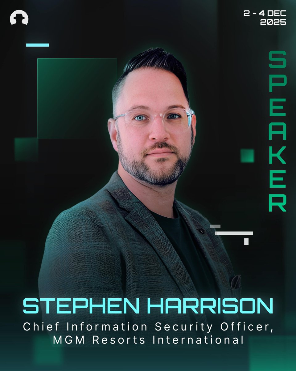 Stephen Harrison leads cybersecurity for one of the world’s largest hospitality brands, and he's bringing that knowledge to #BHMEA25.

He's built enterprise-level security programs, with teams focused on pentesting, threat hunting, and more. 

Under his leadership, zero-trust