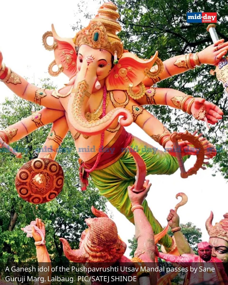 Mumbai bid an energetic farewell to its favourite god, Ganesha, on Saturday, with most major roads across the city vibrating with the fervour of devotees with their idols headed for visarjan. mid-day brings you the action from the ground.

PC: <a href="/KIRTISURVE/">KIRTI SURVE PARADE</a> , <a href="/AshishRane2/">Ashish Rane</a> ,